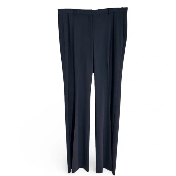 THEORY DEMITRIA NOCTURNE NAVY GOOD LIGHTWEIGHT WOOL SUIT SEPARATES PANT SZ 14 - Picture 7 of 9